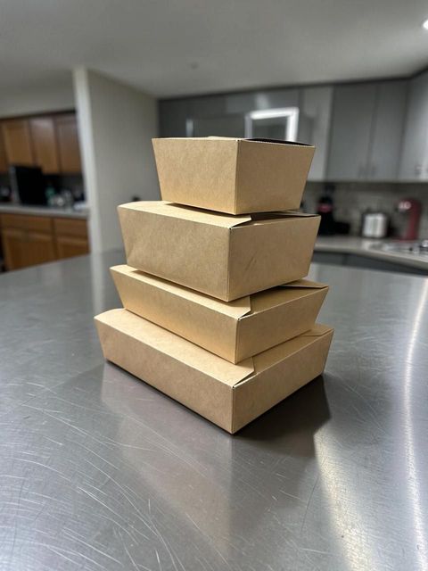 Kraft Paper Lunch Boxes