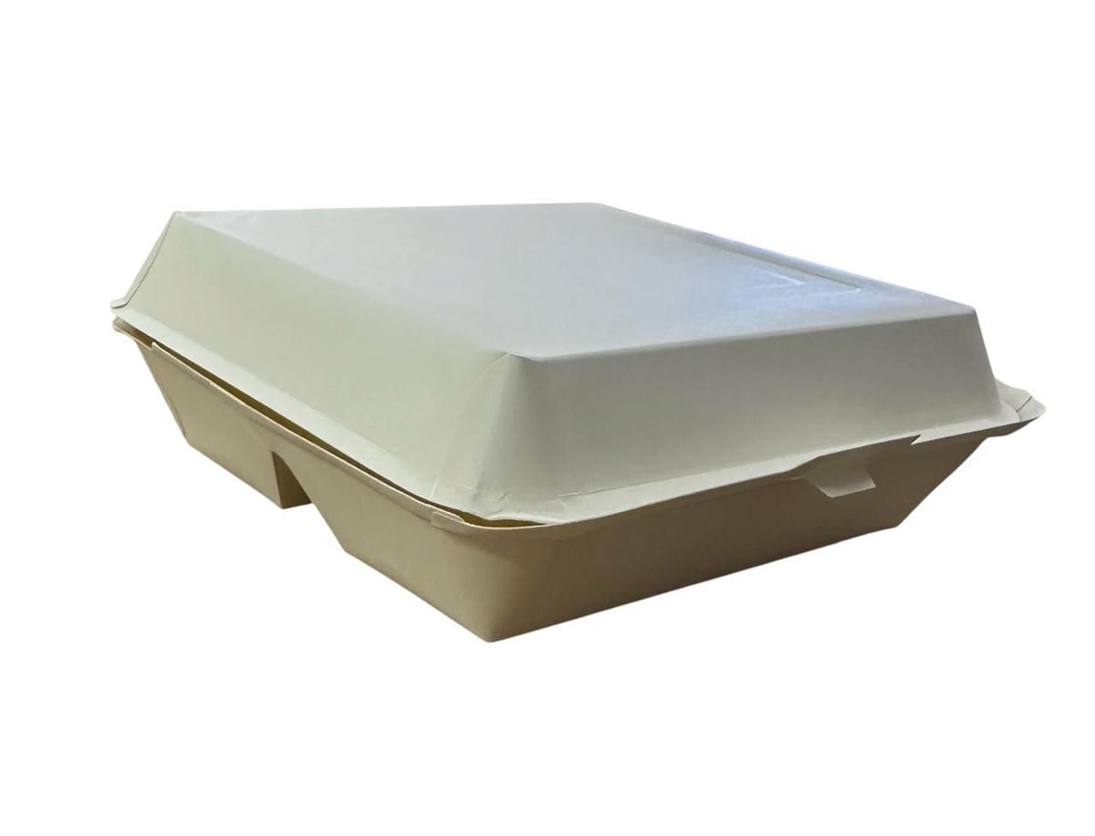 Paper Lunch Box - 2 Compartment | Prime Trust Financial